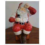 Cookie jar Coca-Cola brand Santa Claus In box