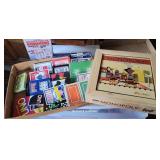 Box games - Monopoly, Domino