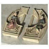 Pr retro 1965 plaster Italian plaques 19in