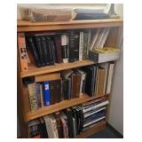 Contents of books in/on bookshelf