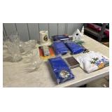 advertising lot with glassware