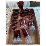 Box of souvenir glass