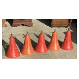 Light up Christmas bells plastic