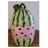 Cookie jar Three-in-one watermelon.