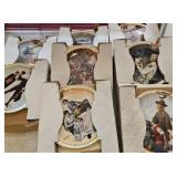 8 Norman Rockwell military plates