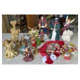 Tree toppers, ornaments, figurines