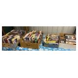 4 boxes vhs movies