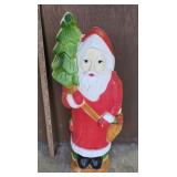 Santa blow mold