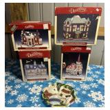 Tub of porcelain light up housing Dickens Vale