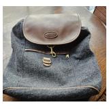 LL Bean felt backpack