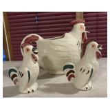 Shawnee pottery 3 piece