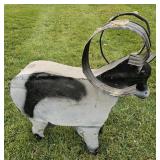 Tin big horn goat 28"36"