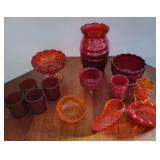 Amberina glass / Ruby glass