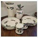 Set of Christmas bowls, Salt and pepper, Large