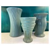 3 vases - McCoy/Weller