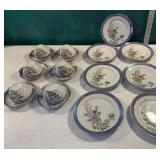 Japanese c&s/plates - 1 cup chipped