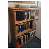 Pine bookshelf - Aprx 11x36x44t