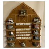 barn calendar with 12 Barns