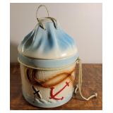 Cookie jar American bisque Sea bag