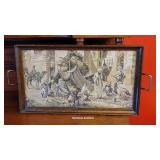 Tapestry Victorian serving tray