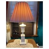 Marble/alabaster lamp