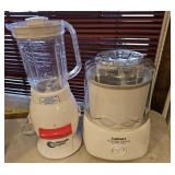 Ice cream maker and blender