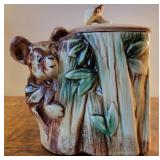 Cookie Jar- McCoy bear in tree