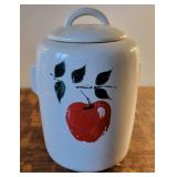 Cookie Jar- McCoy red apple