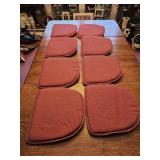 8 chair cushions