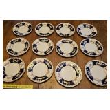 12 Spode plates