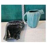 McCoy ash tray, pitcher