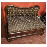 Victorian love seat