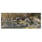 4 wire plant racks