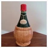 Cookie jar  Chianti bottle