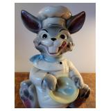 Cookie Jar- Brush McCoy, Gray Bunny.