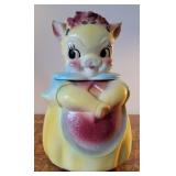 Cookie Jar - American bisk lady pig.