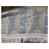 Large heavy vintage bed cover