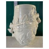 Floral Red Wing vase