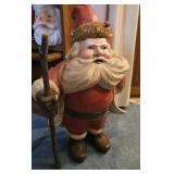 Santa with walking stick