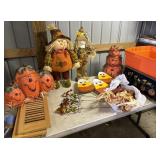 Halloween tub,candy corn,yard art plastic