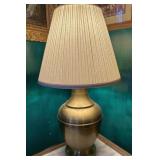 nice Brass lamp w/shade