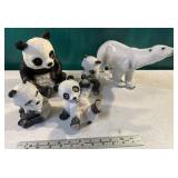 Pandas & a polar bear