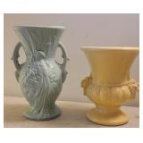 2 McCoy vases