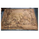 Aprx 69x49 Italian Tapestry -cow