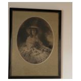 Engraving Franz Xaver Winterhalter - Beautiful