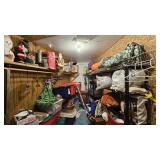 Contents huge master closet incl blk shelves &