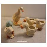 Box pottery ducks