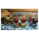 box of large ornaments