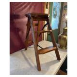 Wooden step stool  26in