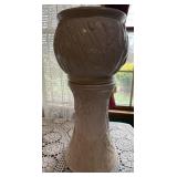 Art nouveau iris jardiniere - has a few chips 22ï¿½